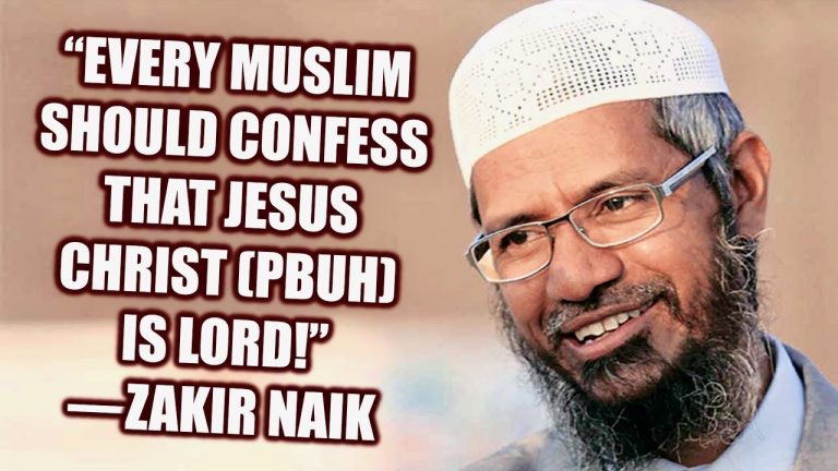 Zakir Naik SHOCKS Muslims by Saying, “Jesus Is Lord!”