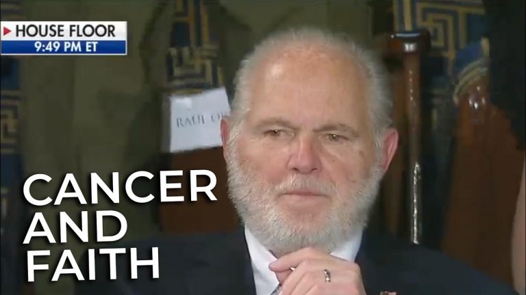 Rush Limbaugh: His Cancer and Faith in God