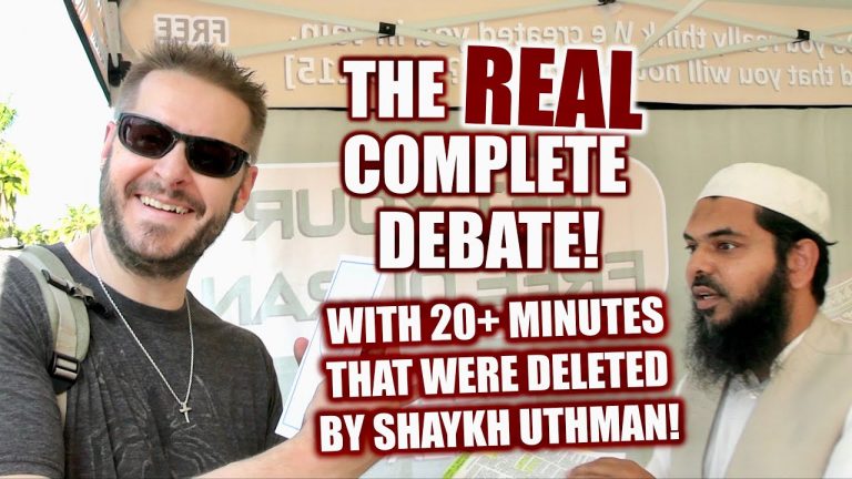 David Wood vs. Shaykh Uthman ibn Farooq: The REAL Full Debate (Jizya, the Bible, and the Quran)