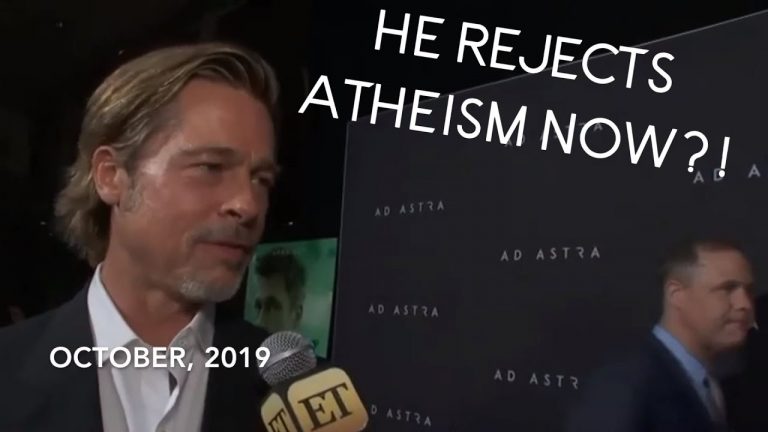 Brad Pitt No Longer Atheist—Delighted with Kanye!