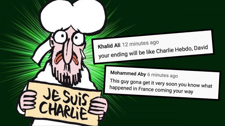Keyboard Jihadis Threaten Me with Charlie Hebdo Massacre