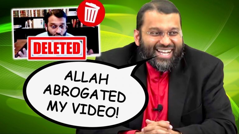 Sheikh Yasir Qadhi DELETES “Holes in the Narrative” Interview!