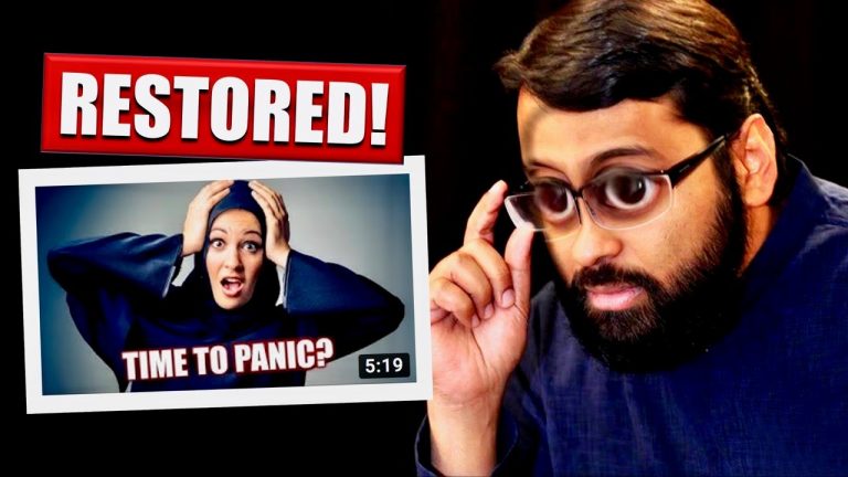 Yasir Qadhi Backs Down, YouTube Restores Banned Video!