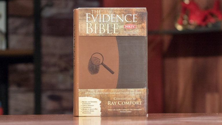 Contest: Win a FREE Evidence Bible!