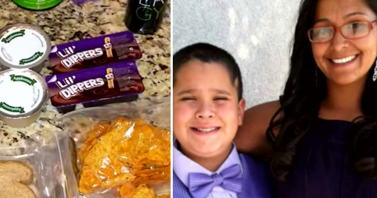 Boy Asks Mom to Make Two Lunches – to Help Feed A Starving Classmate Who Can’t Afford It