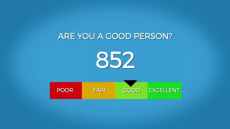 Are You a Good Person? Take the test!