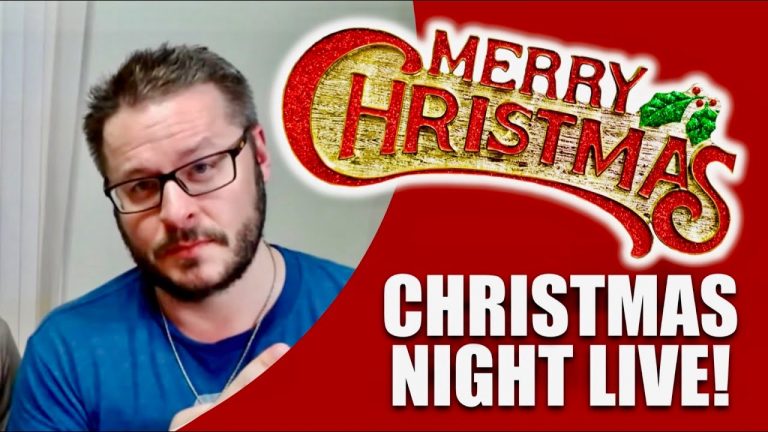 CHRISTMAS NIGHT LIVE! (8:00pm Eastern Time)