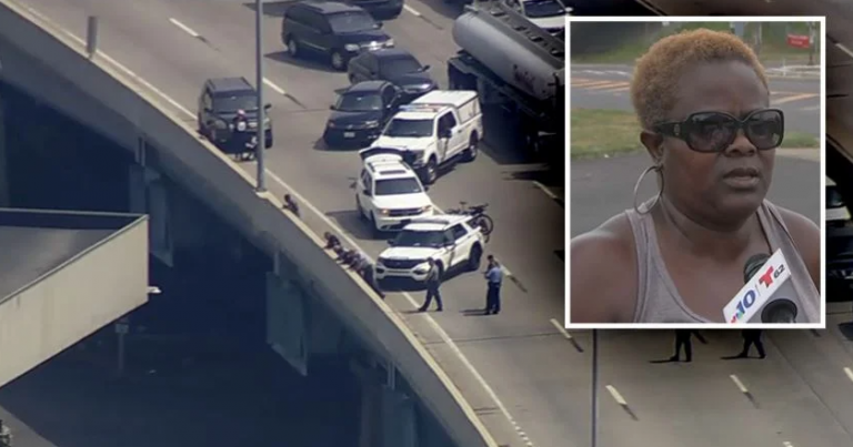 Good Samaritan Saves Baby after Armed Father Attempts to Throw off An I-95 Overpass