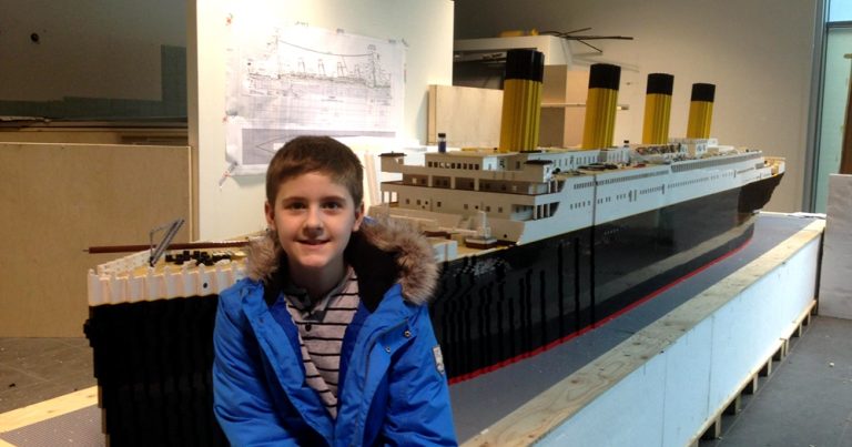 Teen with Autism Who Built World’s Largest Lego Titanic Replicas Says ‘Dreams Keep Us Going’