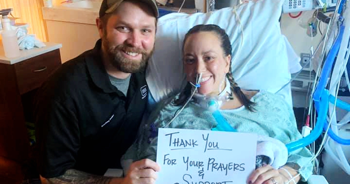 Man Refuses to Take Wife off Life Support, Prays for 2 Months until She Wakes up and Hugs Newborn Son