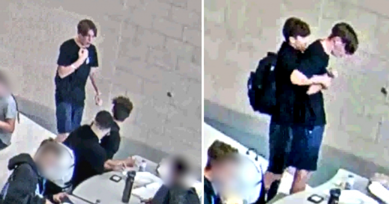 Teen Saves Friend from Choking at School Cafeteria during Lunch