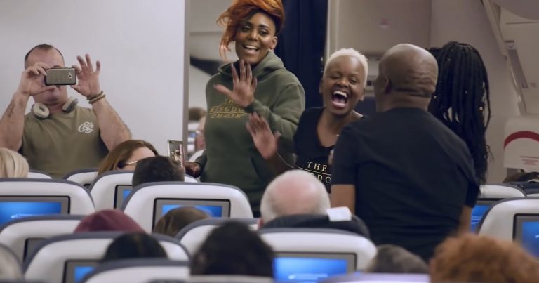 Royal Gospel Choir Surprises Airplane Passengers with STUNNING Flash Mob Performance