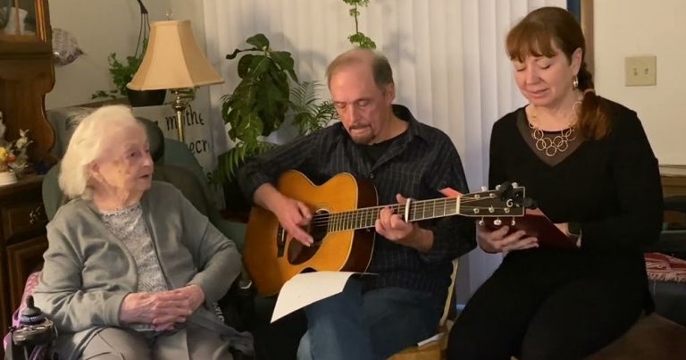Blessed Family Sing ‘Jesus, Keep me Near the Cross’ in Harmony