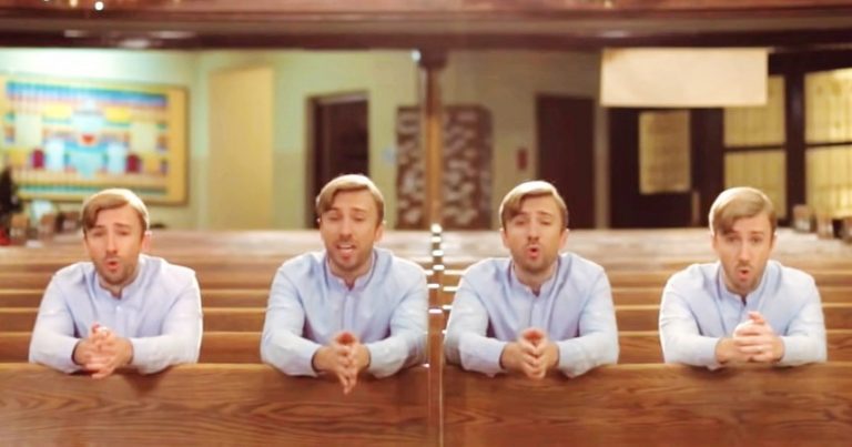 Man Sits in Empty Church and Performs Beautiful A Cappella of ‘Mary, Did You Know?’