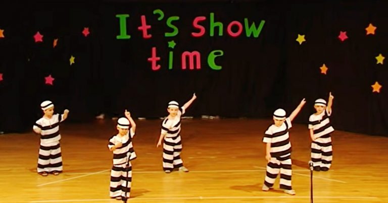 4-Year-Old Kids Put on Delightful Dance Performance to “Jailhouse Rock”