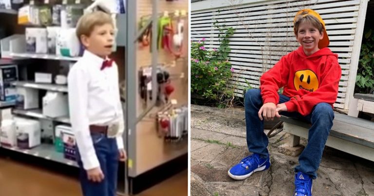Walmart ‘Yodeling Kid’ Stuns Shoppers in Viral Video