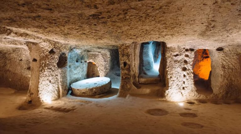 Man Knocked down Basement Wall accidentally and Find 2,000-Year-Old Underground City with Church