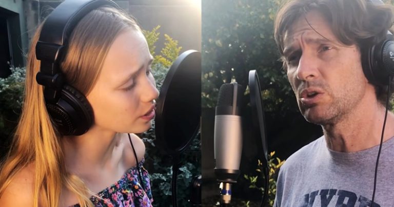 Father and Daughter Perform Emotional Version of ‘Angel’