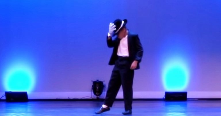 Little Boy Poses like Michael Jackson, within A Moment His Talent Show Act Lights up The Stage