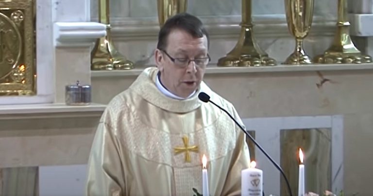 Silky Voiced Priest Performs “Hallelujah” as Bride and Groom Enter Church