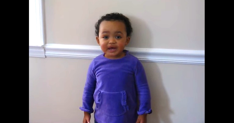 17-Month-Old Girl Sings Most Adorable Rendition of ‘Amazing Grace’