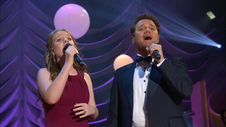 Father and Daughter Sing ‘Agnus Dei’ in Heavenly Voice. Praise His Name!