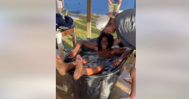 20 H.S. Football Players Baptized by Coach, Then District Fires Him