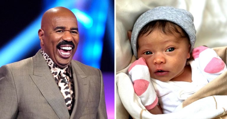Steve Harvey Blessed with 8th Grandchild, Fans Call Adorable Baby A ‘Perfect Little Angel’