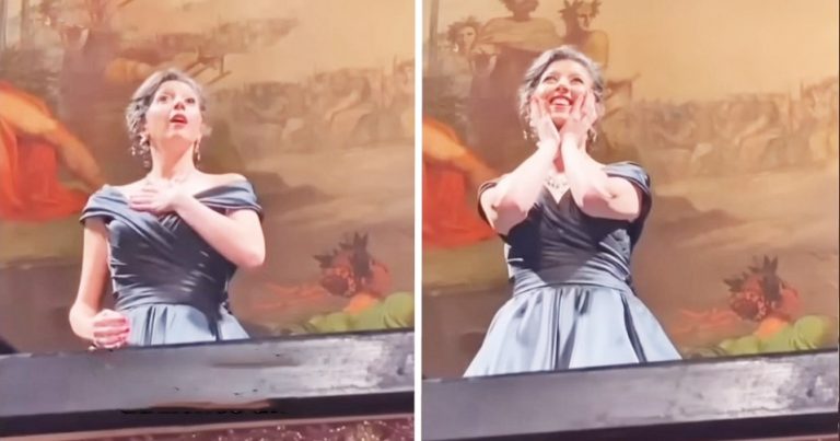 Incredible! Young Opera Fan Stands up during Soprano’s Verdi Performance to Sing Tenor Part
