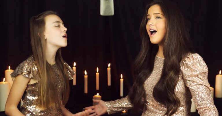 2 Sisters Perform Beautiful Rendition of ‘O Holy Night’