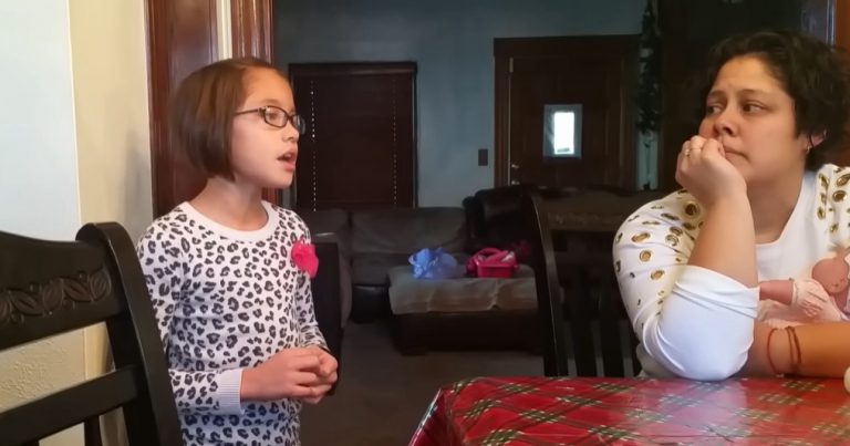 9-Year-Old Girl Nails ‘How Great Thou Art’ Performance at Kitchen Table – Her Voice Is Otherworldly