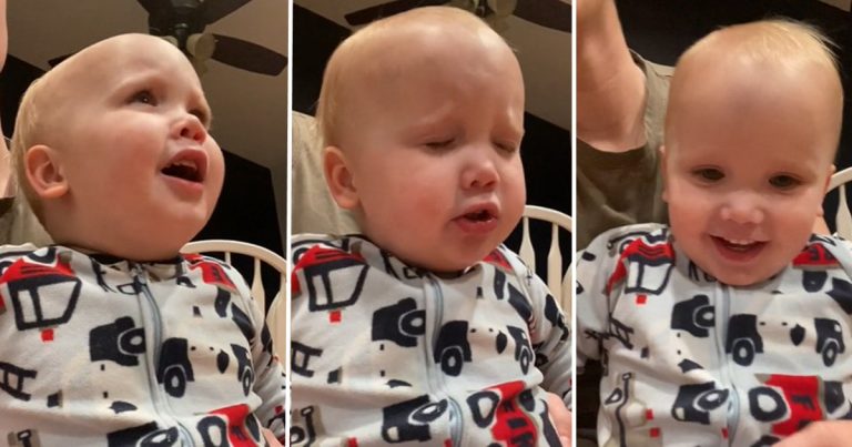 Toddler Moved by The Spirit as He Sings ‘God Only Knows’