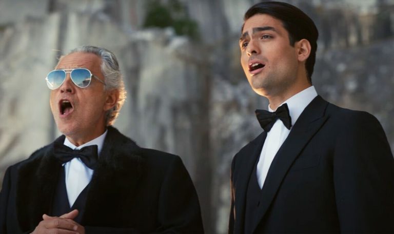Andrea Bocelli Performs Holy Night with Son Matteo Bocelli in Stunning Christmas Video