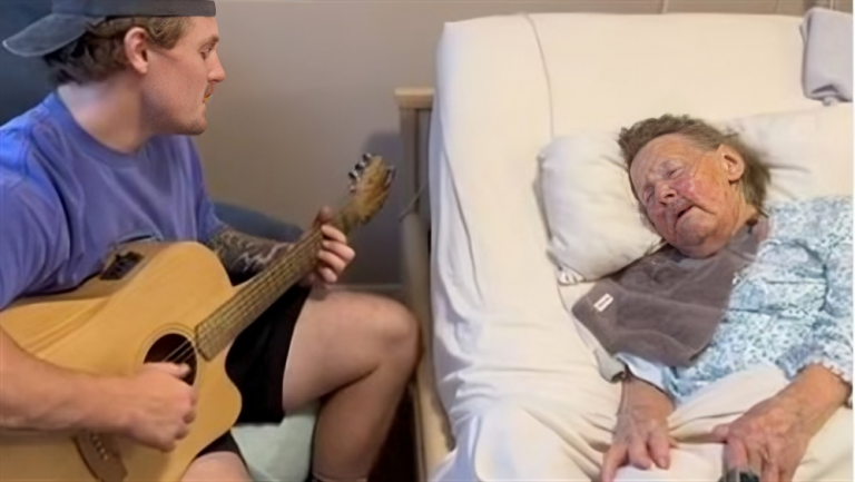 Great-Grandchild Fulfills 100-Year-Old’s Final Wish by Singing Her to Sleep on Her Deathbed