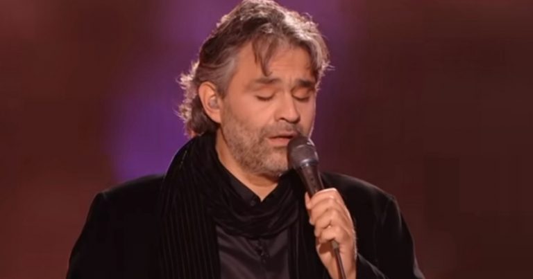 ‘Can’t Help Falling In Love’ Andrea Bocelli Live Performance