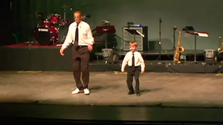 6-Year-Old Dancing Prodigy Shows up His Tap Dance Master during Incredible Routine